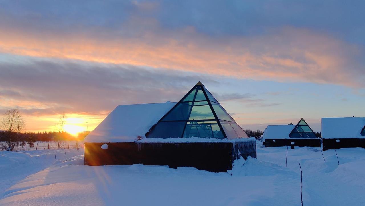 Aurora Pyramid Glass Igloos Конгас Экстерьер фото