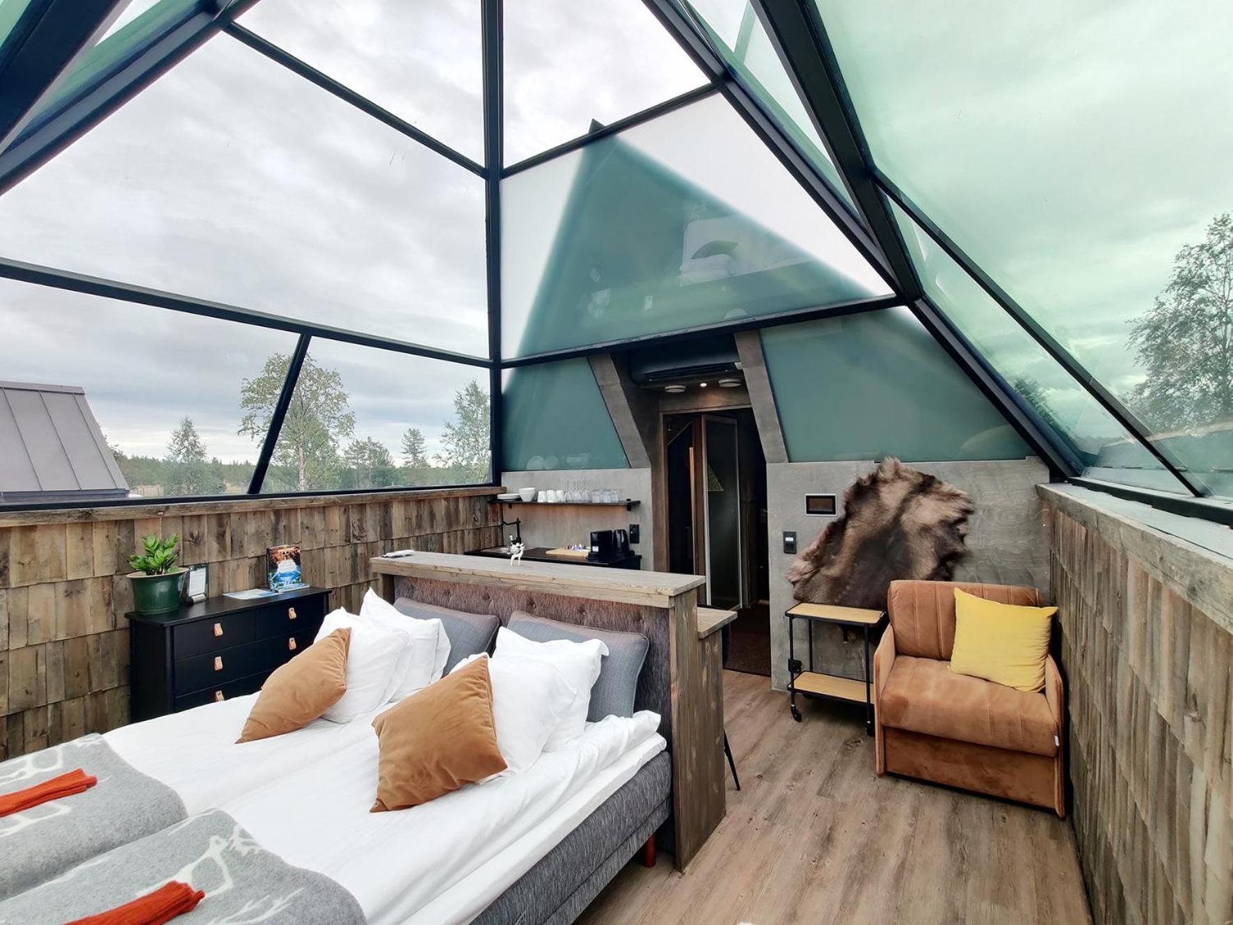 Aurora Pyramid Glass Igloos Конгас Экстерьер фото